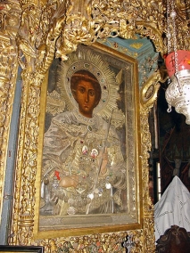 икона святого  великомученика Георгия Победоносца икона святого  великомученика Георгия Победоносца, присланная сербским царём Стефаном Душаном.
