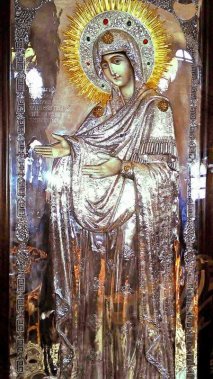 Чудотворная икона Божьей Матери  «Старица», или «Геронтисса» - Пантократор